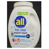 All laundry detergent pods 120 count