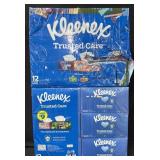 2- Kleenex 12 packs