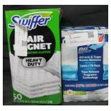 50ct swiffer hair magnet sweeping clothes. 4-1lb