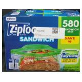 580ct ziploc sandwich bags