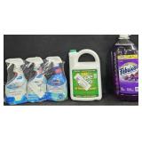Fabuloso 210oz. Simple Green 1 gallon. 3- Clorox