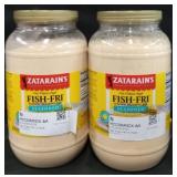 2 5.75lb 1oz zatarains fish fry seasoning