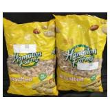 2 5lb Hampton farms unsalted peanuts
