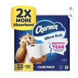 Charmin Ultra Soft 2-Ply Toilet Paper 32 rolls,