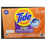 Tide laundry detergent pods 156 count