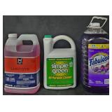 Fabuloso 210oz. Simple Green 1 gallon. Sanitizer