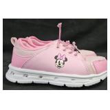 Girl's size 12 Minnie Mouse light up shoes