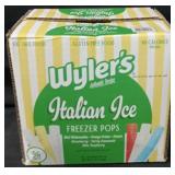 96ct Wylers Italian ice freezer pops
