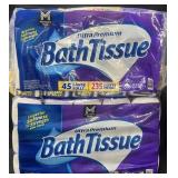 90 large rolls ultra premium bath tissue