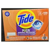 Tide laundry detergent pods 156 count