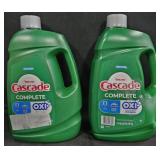 2- Cascade complete liquid dishwasher detergent