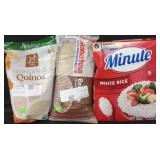 72oz minute white rice. 80oz. Manhatta brown