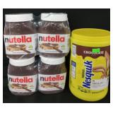2 2pk 28.5oz Nutella hazelnut spread. 44.9oz