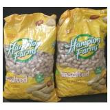 2 5lb Hampton farms unsalted peanuts