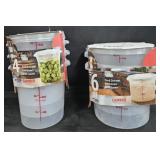 4 Qt storage containers 3 pack. 6Qt storage