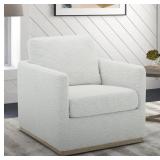 MSRP: $299 Cole & Rye Boucle Fabric Swivel Chair