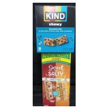 30pk kind chewy chocolate chip. 36ct nature