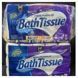 90 large rolls ultra premium bath tissue