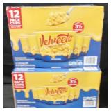 2 12pk Velveeta shells and cheese cups