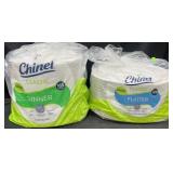 165 Chinet classic dinner paper plates & 100