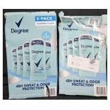 Degree women's deodorant 10 sticks. One box not