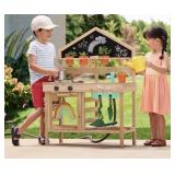 Outdoor Wooden Mud Kitchen not checked for
