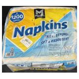 Napkins 1-ply 1200ct