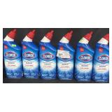 6- Clorox toilet bowl cleaner 24oz per bottle