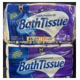 90 large rolls ultra premium bath tissue