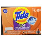Tide laundry detergent pods 156 count