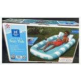 Inflatable sun tub not tested