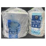 204 ultra dinner paper plates & 330 ultra dessert