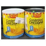 2 107oz rices condensed cheddar cheese sauce
