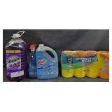Fabuloso 210oz. Windex 1 gallon w/ spray bottle.