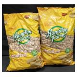 2 5lb Hampton farms unsalted peanuts
