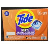 Tide laundry detergent pods 156 count