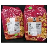 2 40oz Colombian supremo medium dark roast