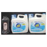 2- All laundry detergent 208oz each. Downy scent