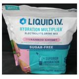 Liquid i.v rainbow sherbert drink mix