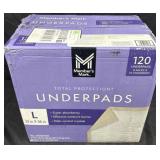 Tot Protection Underpads L 120ct