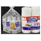Clear Cups 9oz 264ct. Hefty Supreme Snack