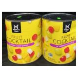 2 104oz  fruit cocktail