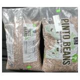 2 12lb pinto beans