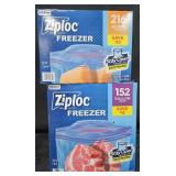 Ziploc Quart bags 216 count. Ziploc gallon bags