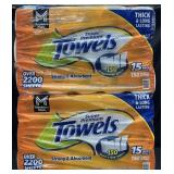 30 Mega Rolls Super Premium Paper Towels