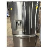 Used-LG French door refrigerator & freezer,