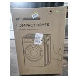 Compact Electric Dryer. Box measures: