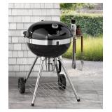 22.5' Charcoal Kettle Grill w/ Cover AS IS