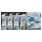 4-7.5 fl oz Dial foaming hand wash& 16 Dial bar