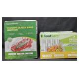 Vacuum sealer bags variety pack. Food Saver